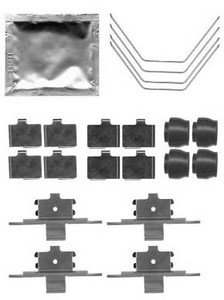 Фото Комплектующие, колодки дискового тормоза MINTEX MBA1791