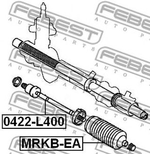 Фото Тяга рульова Febest 0422L400