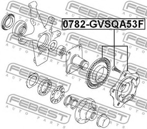 Фото Маточина колеса Febest 0782GVSQA53F