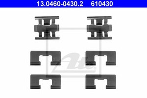 Фото Комплектующие, колодки дискового тормоза ATE 13.0460-0430.2