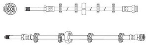 Фото Гальмівний шланг CEF 514524