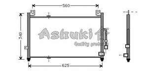 Фото Конденсатор, кондиціонер ASHUKI M559-60