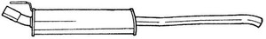 Фото Глушитель выхлопных газов конечный SIGAM 60675