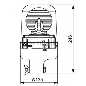 Фото Проблесковый маячок; Проблесковый маячок Bosch 7 782 334 020