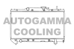 Фото Радіатор, охолодження двигуна AUTOGAMMA 101268