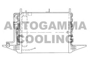 Фото Конденсатор, кондиціонер AUTOGAMMA 102651