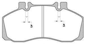 Фото Гальмівні колодки KAVO PARTS JCA245.20