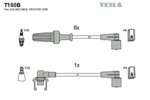 Фото Комплект дротів запалювання TESLA T160B