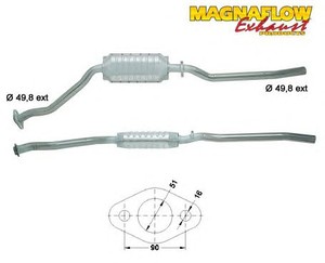 Фото Каталізатор MAGNAFLOW 85824