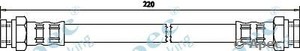 Фото Гальмівний шланг APEC braking HOS 3358