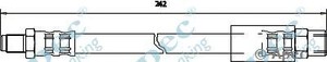 Фото Гальмівний шланг APEC braking HOS 3393