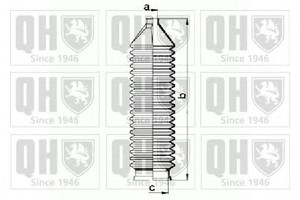 Фото Комплект пильовика, приводний вал QUINTON HAZELL QG1087