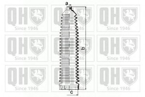 Фото Комплект пильовика, приводний вал QUINTON HAZELL QG1487