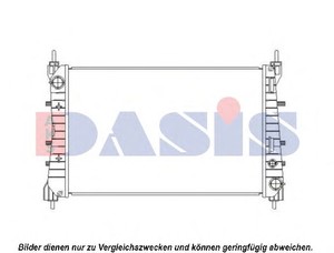 Фото Радіатор, охолодження двигуна AKS DASIS 080063N