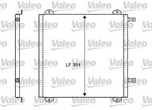 Фото Конденсатор, кондиціонер Valeo 817799