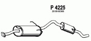 Фото Глушитель выхлопных газов конечный FENNO P4225