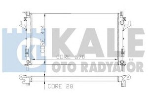 Фото Датчик ABS, передній KALE OTO RADYATOR 207300