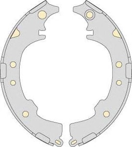 Фото Комплект гальмівних колодок MGA M778