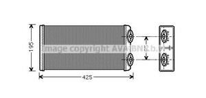 Фото Теплообмінник, отоплення салону PRASCO MN6029