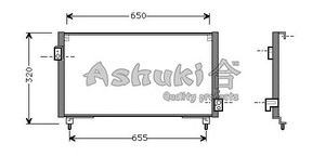 Фото Конденсатор, кондиціонер ASHUKI S559-01