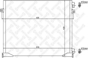 Фото Конденсатор, кондиціонер STELLOX 10-45635-SX