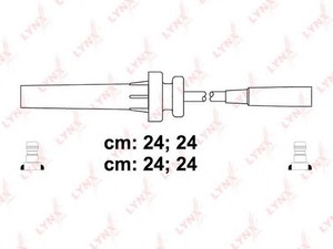 Фото Комплект дротів запалювання LYNXauto SPC2010