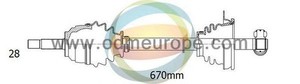 Фото Привідний вал ODM-MULTIPARTS 18-291010