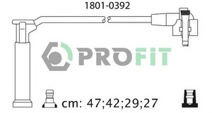 Фото Комплект кабелів високовольтних Profit 18010392