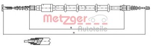 Фото Трос, паркувальна гальмівна система Metzger 441.3