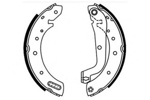 Фото Комплект гальмівних колодок ETF  09-0637