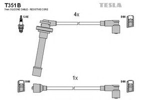 Фото Комплект дротів запалювання TESLA T351B