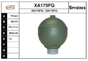 Фото Гидроаккумулятор, подвеска / амортизация SNRA XA175FQ