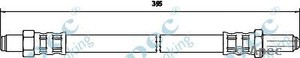 Фото Гальмівний шланг APEC braking HOS 3002