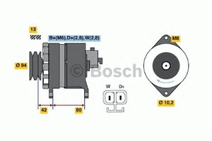 Фото Генератор Bosch 9 120 334 643