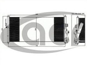 Фото Конденсатор, кондиціонер ACR 300613