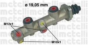 Фото Головний гальмiвний цилiндр Metelli 05-0160