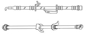 Фото Гальмівний шланг KAVO PARTS 512999