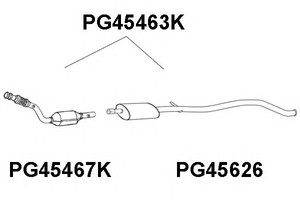 Фото Каталізатор VENEPORTE PG45463K