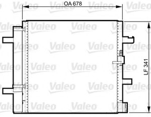 Фото Конденсатор, кондиціонер Valeo 814370