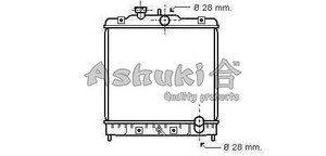 Фото Радіатор, охолодження двигуна ASHUKI H553-01