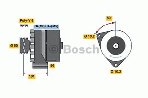 Фото Генератор Bosch 0 120 469 745