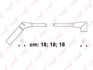 Фото Комплект дротів запалювання LYNXauto SPC1806