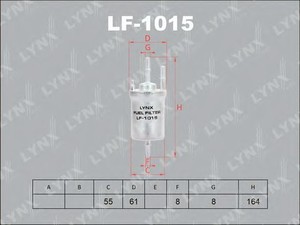 Фото Паливний фільтр LYNXauto LF-1015