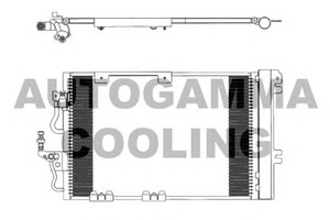 Фото Конденсатор, кондиціонер AUTOGAMMA 103829