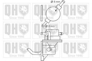 Фото Паливний насос QUINTON HAZELL QFP102