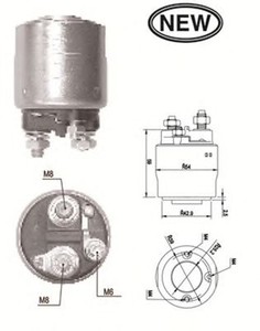 Фото Тягове реле, стартер Magneti Marelli 940113050562