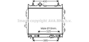 Фото Радіатор, охолодження двигуна AVA COOLING SYSTEMS CR2119
