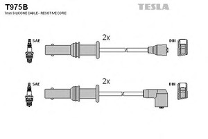 Фото Комплект дротів запалювання TESLA T975B