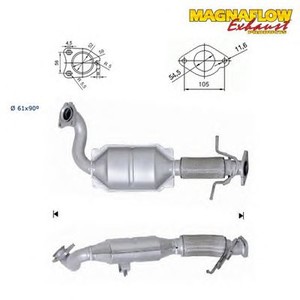 Фото Каталізатор MAGNAFLOW 62504D