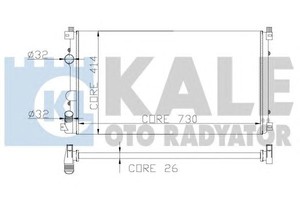 Фото Датчик ABS, передній KALE OTO RADYATOR 206600